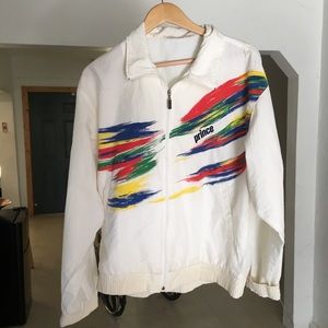 Vintage Prince Windbreaker Zip-Up Medium